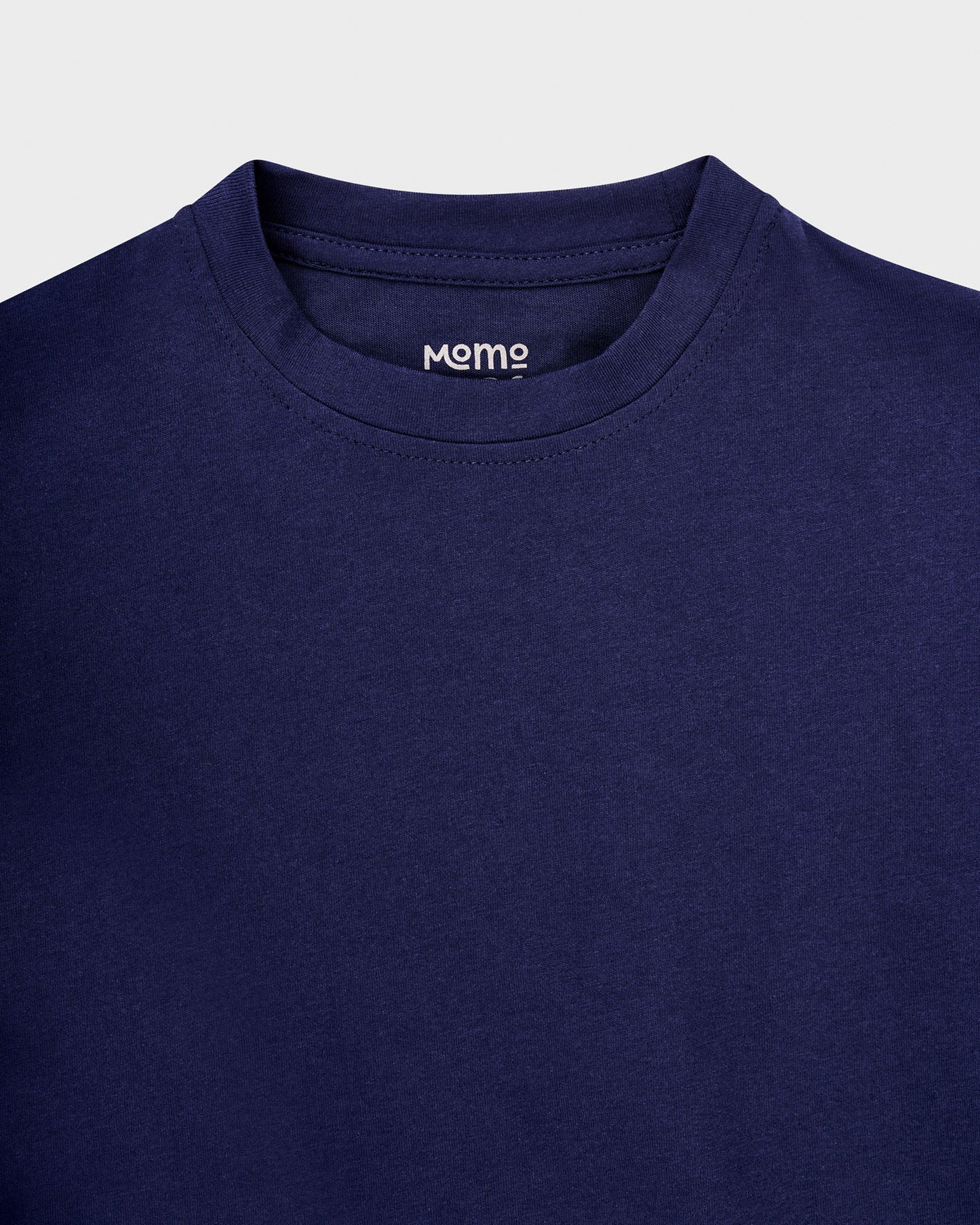 Navy Blue - Liquid Stain Repellent Kids Short Sleeve Crew Neck T-Shirt